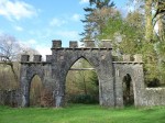 Lucknow Gates constructed by Colin Campbell of Glendaruel as entrance to Glendaruel House